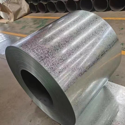 Big Spangle Galvanised Steel Coil 1500mm Width