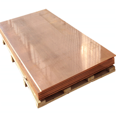 ASTM C10100 C11000 C12000 Copper Sheet / ETP DHP Copper Plate